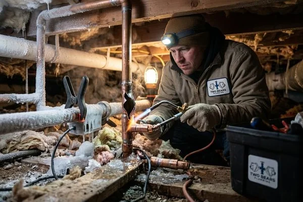 Frozen Pipe Repair