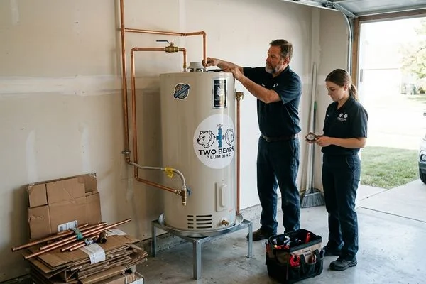 Water Heater Services work example 1